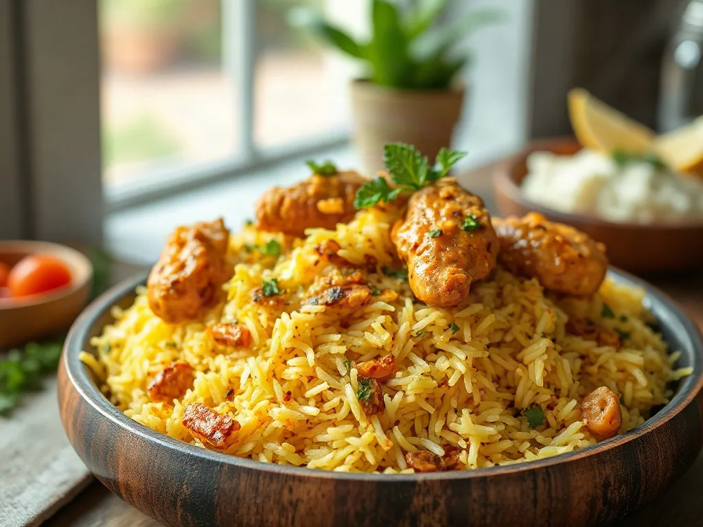 Tavuklu Biryani