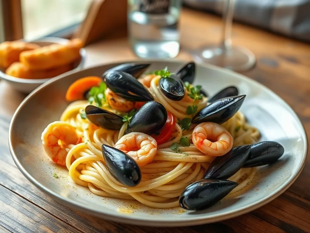 Deniz Mahsullü Linguine