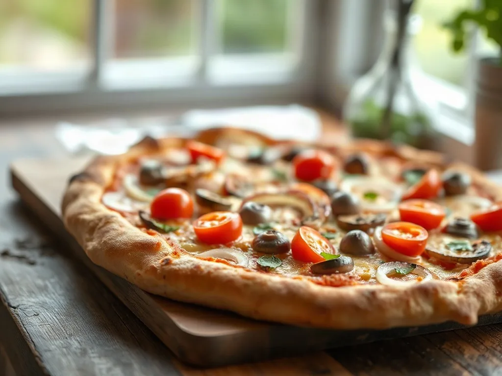 Sebzeli Pizza