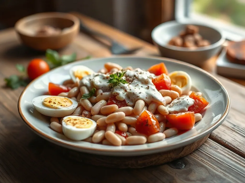 Tahinli Antalya Piyazı
