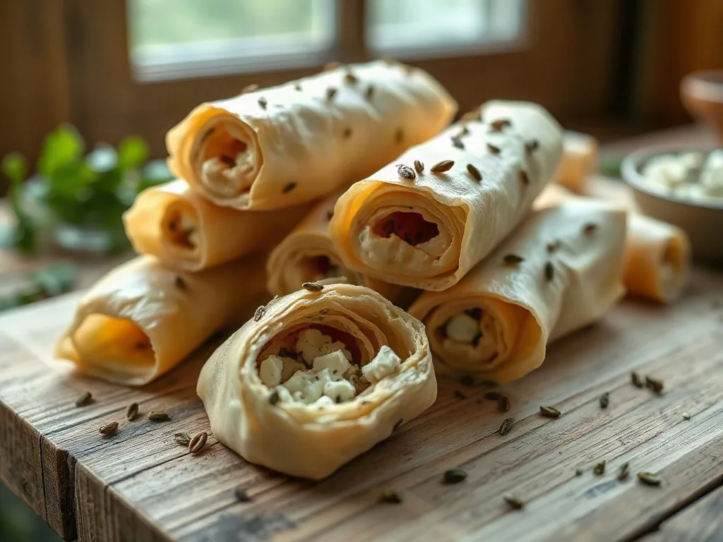 Peynirli Rulo Börek
