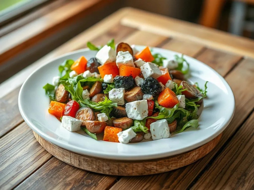 Fırınlanmış Sebze Salatası