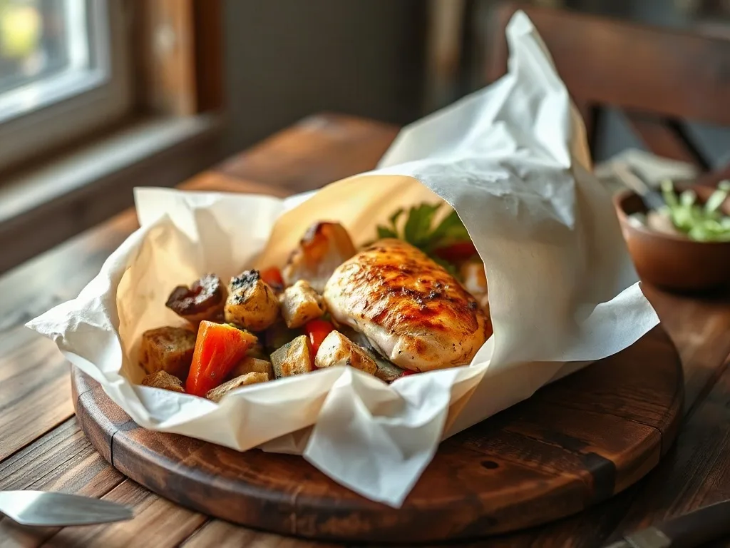 Kağıtta Tavuk