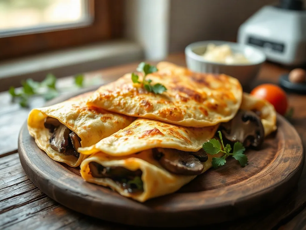 Mantarlı Omlet
