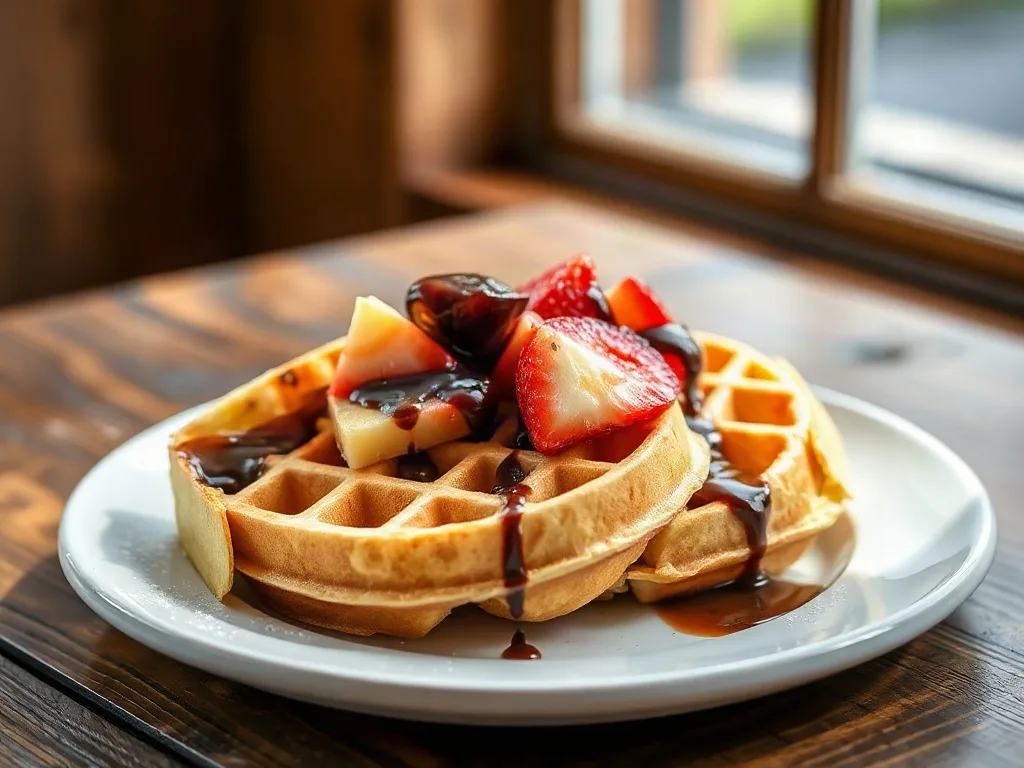 Ev Yapımı Waffle