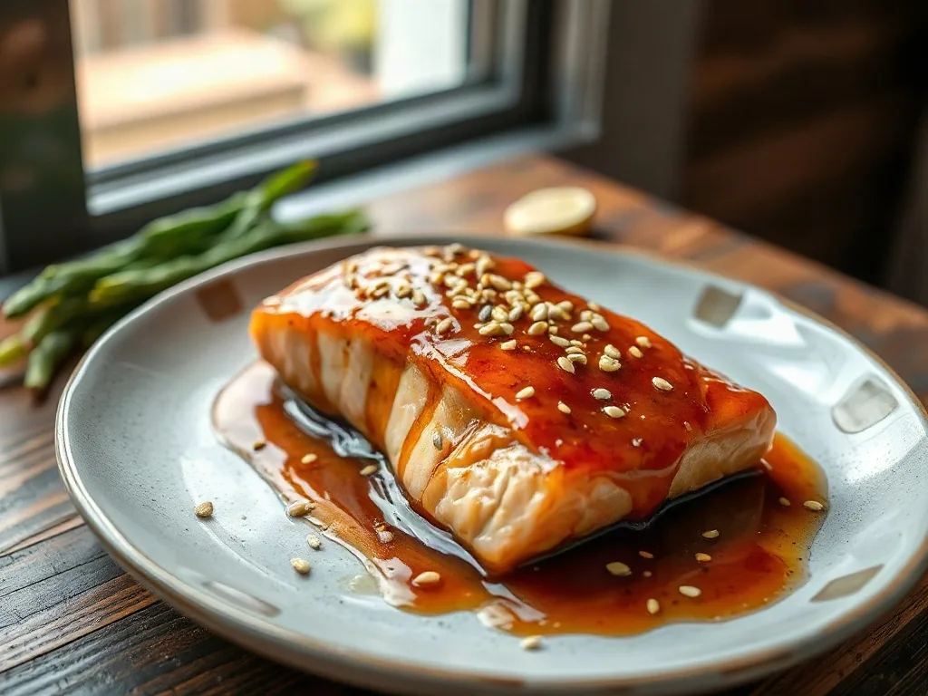 Ballı Soya Soslu Somon