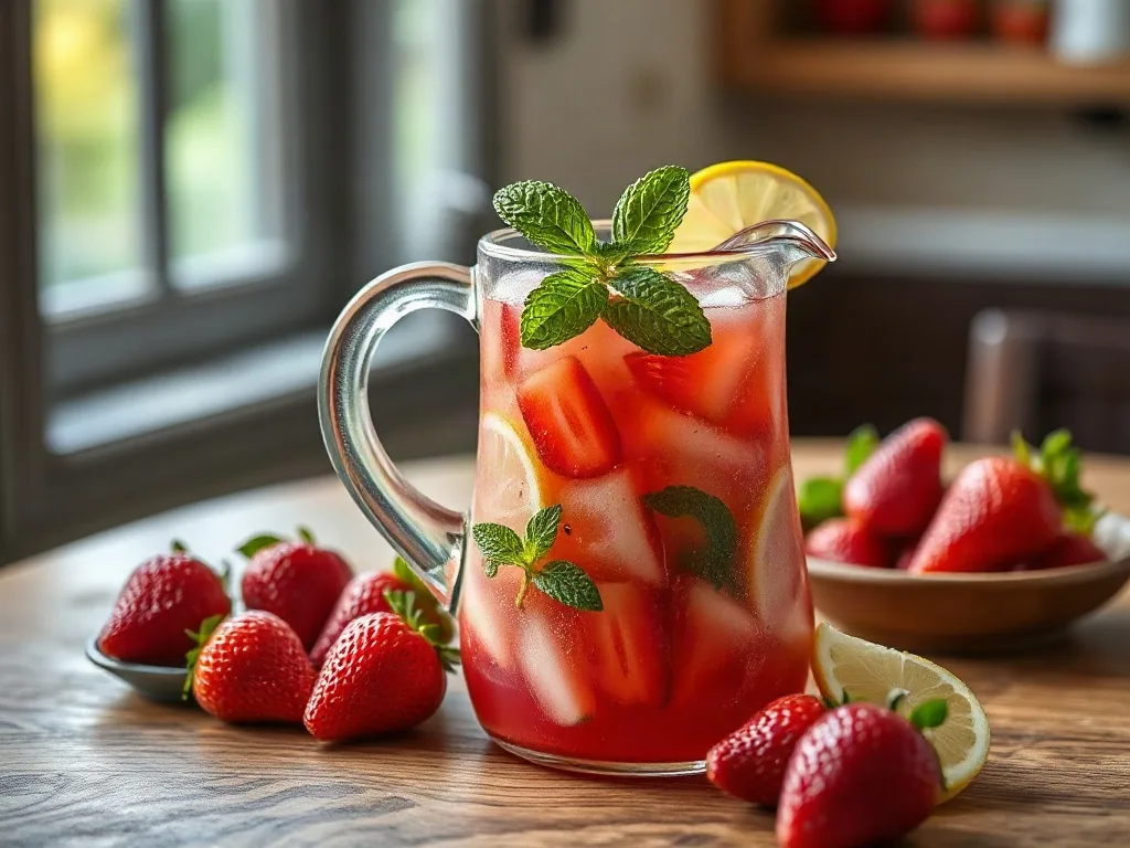 Çilekli Limonata