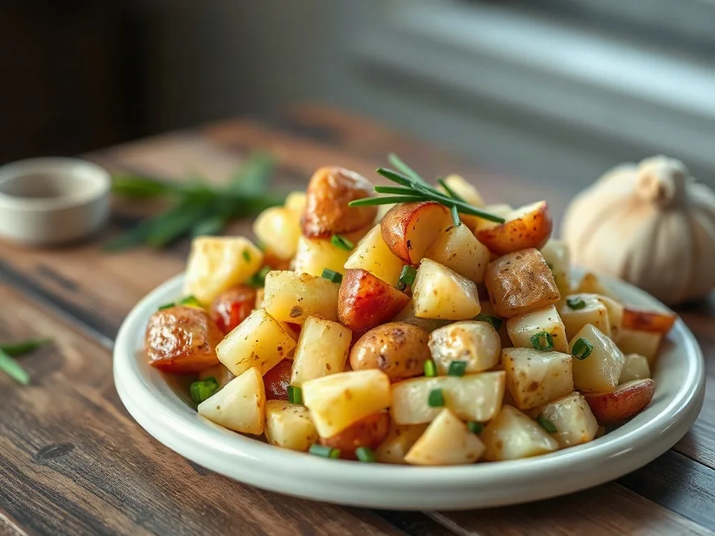 Hardallı Patates Salatası
