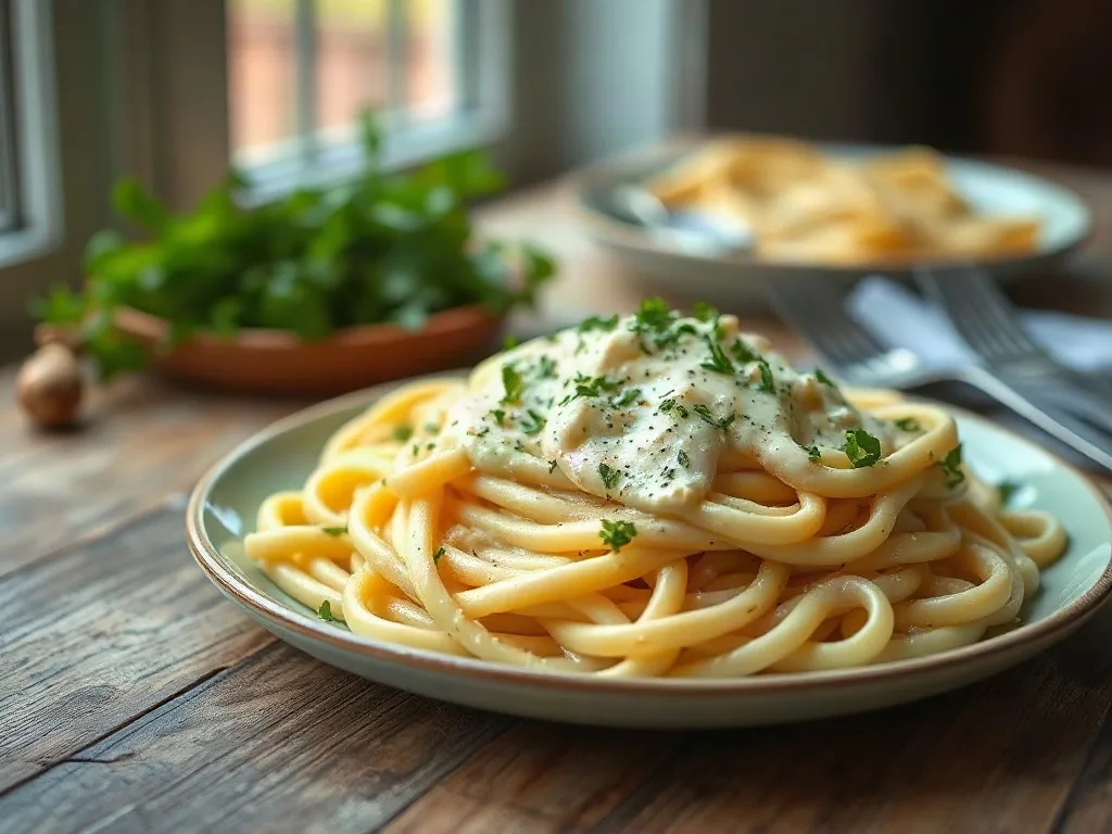 Fettuccine Alfredo