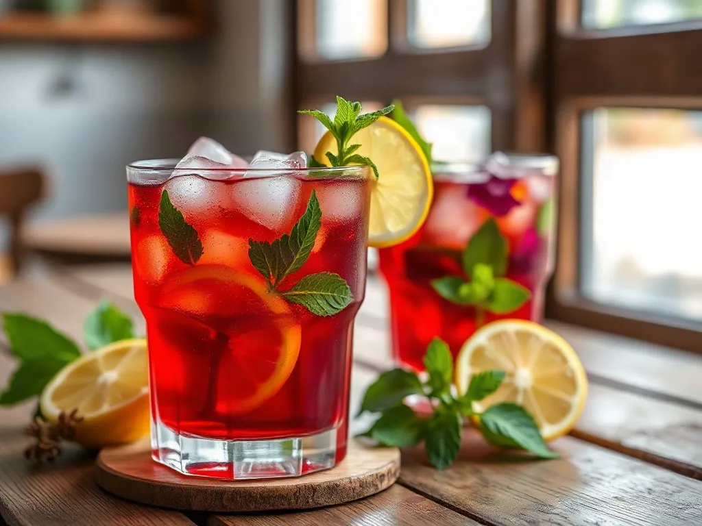 Soğuk Hibiskus Çayı