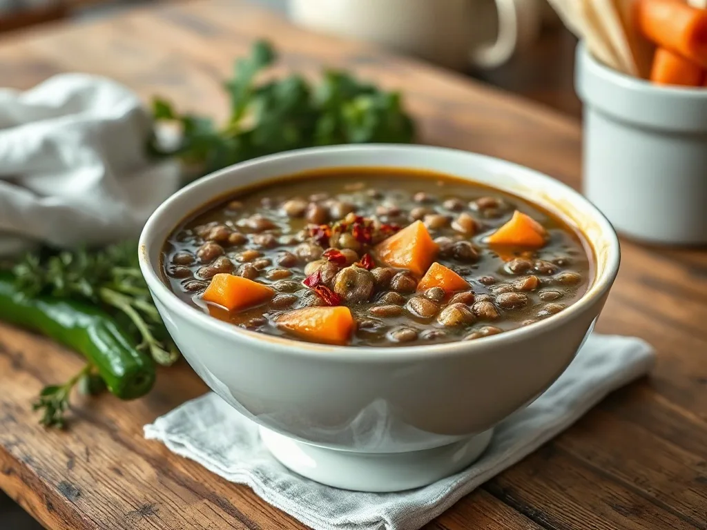 Yeşil Mercimek Çorbası