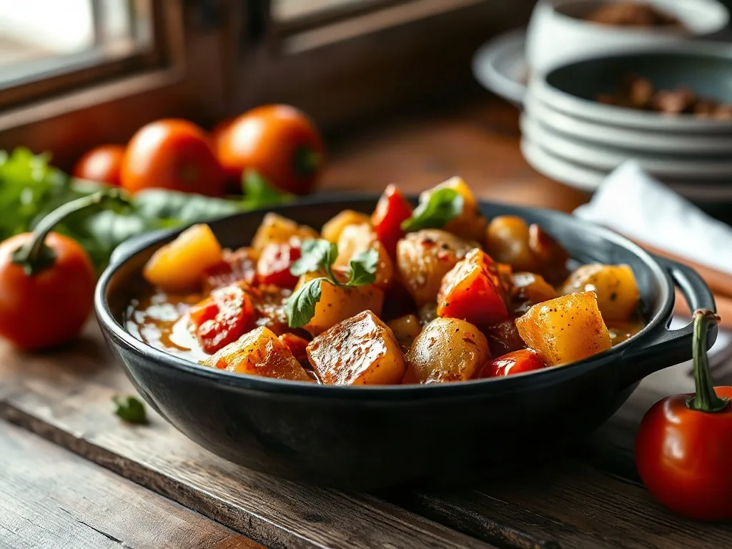 Salçalı Patates Yemeği