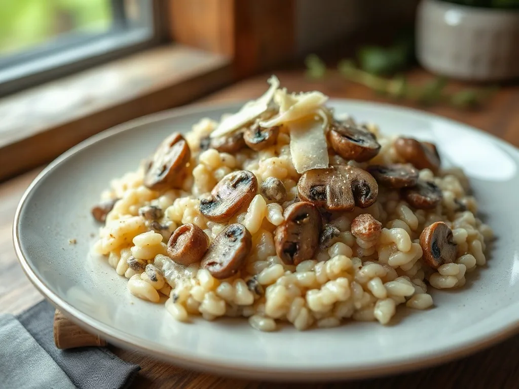 Mantarlı Risotto