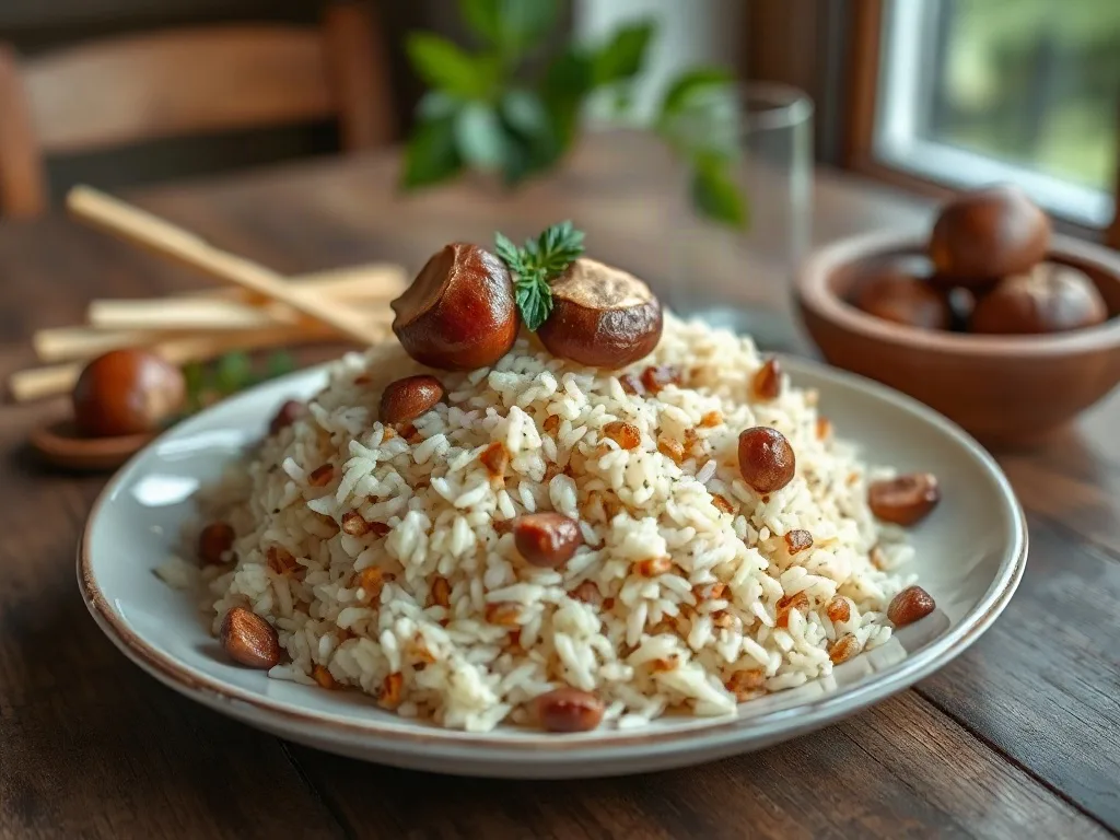 Kestaneli Pilav